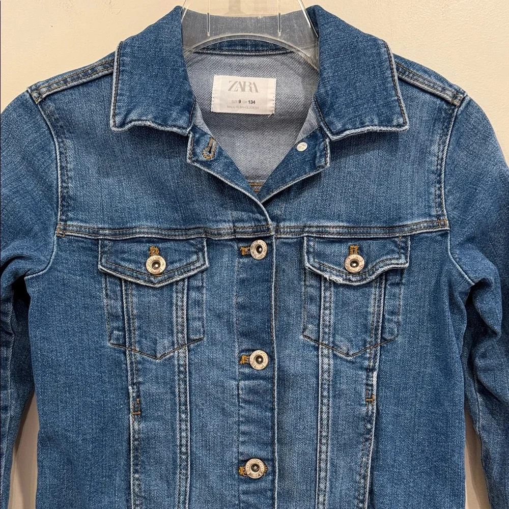 Zara Kids Classic Blue Jean Jacket‎